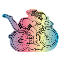 'Bicycle Day' Sticker