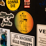 'Drums and Space' Sticker